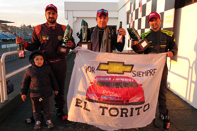 Ramos ganador junto a Matias Lucero (2°) y Ale Amat (3°)